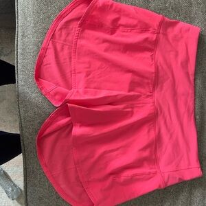 Lululemon Athletica Pink Athletic Shorts